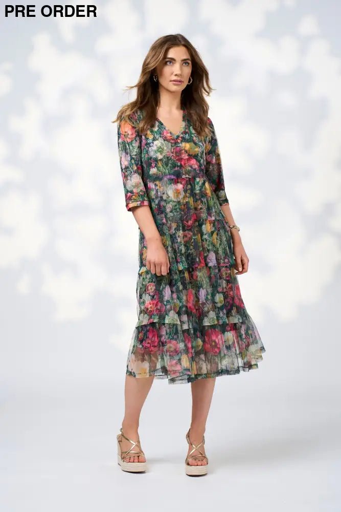 LOOKING GLASS TULLE DRESS LS3027L DRESS