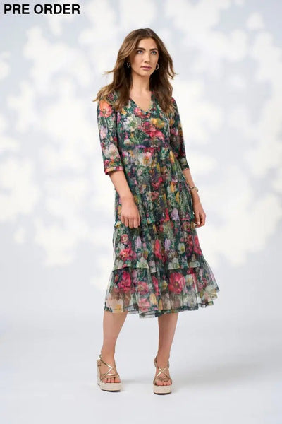 LOOKING GLASS TULLE DRESS LS3027L DRESS