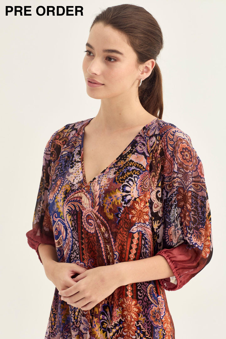 LOTUS DRESS - 1302NB - DRESS