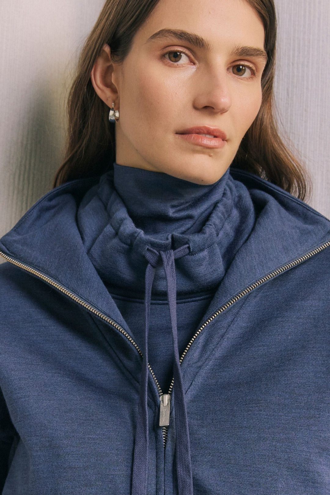 TOORALLIE TRACK TOP LOUNGE FUNNEL NECK - 648