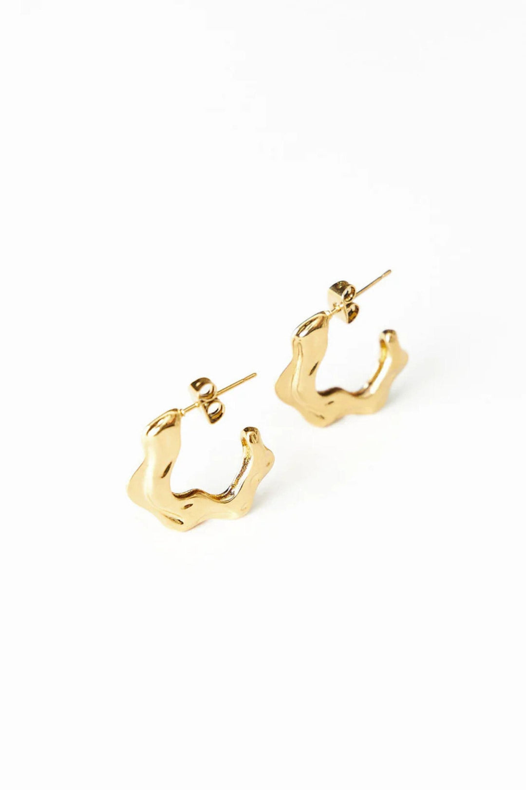 LOVE FROM LILOU JEWELLERY GOLD ANNA EARRINGS - ANNA
