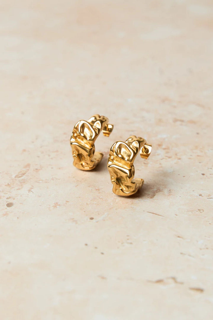 LOVE FROM LILOU JEWELLERY GOLD COOGEE EARINGS - COOGEE