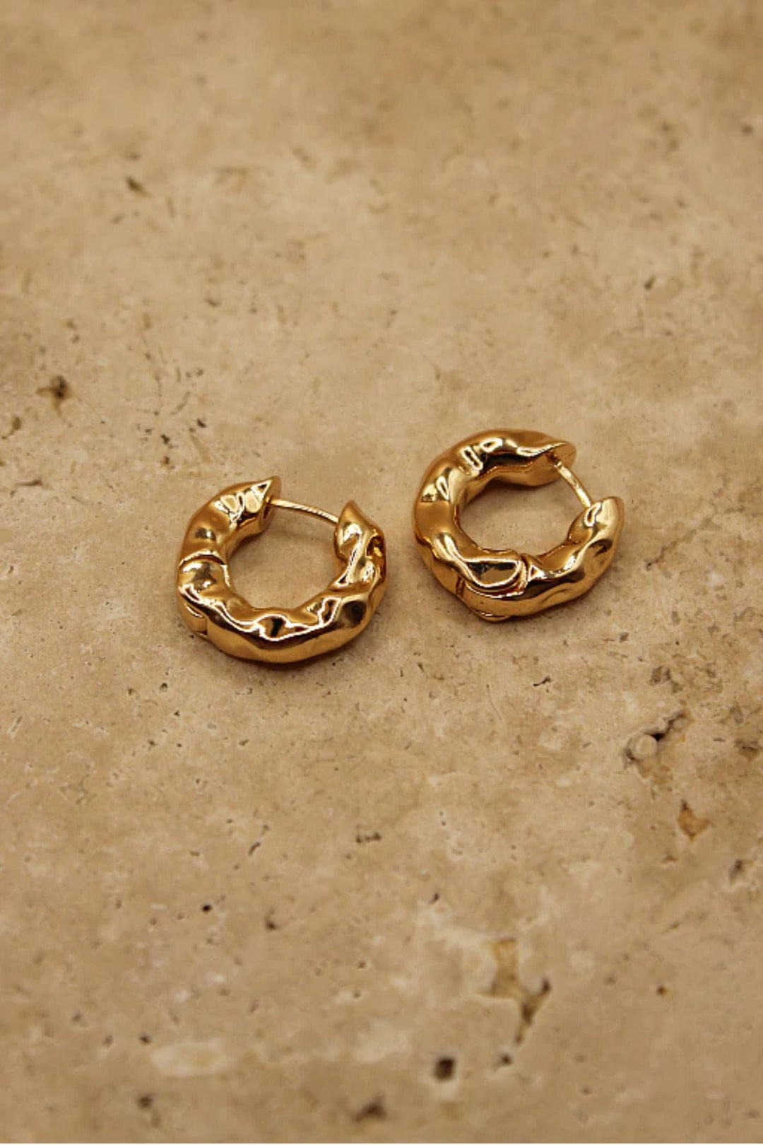 LOVE FROM LILOU JEWELLERY GOLD DREAM EARRINGS - DREAM