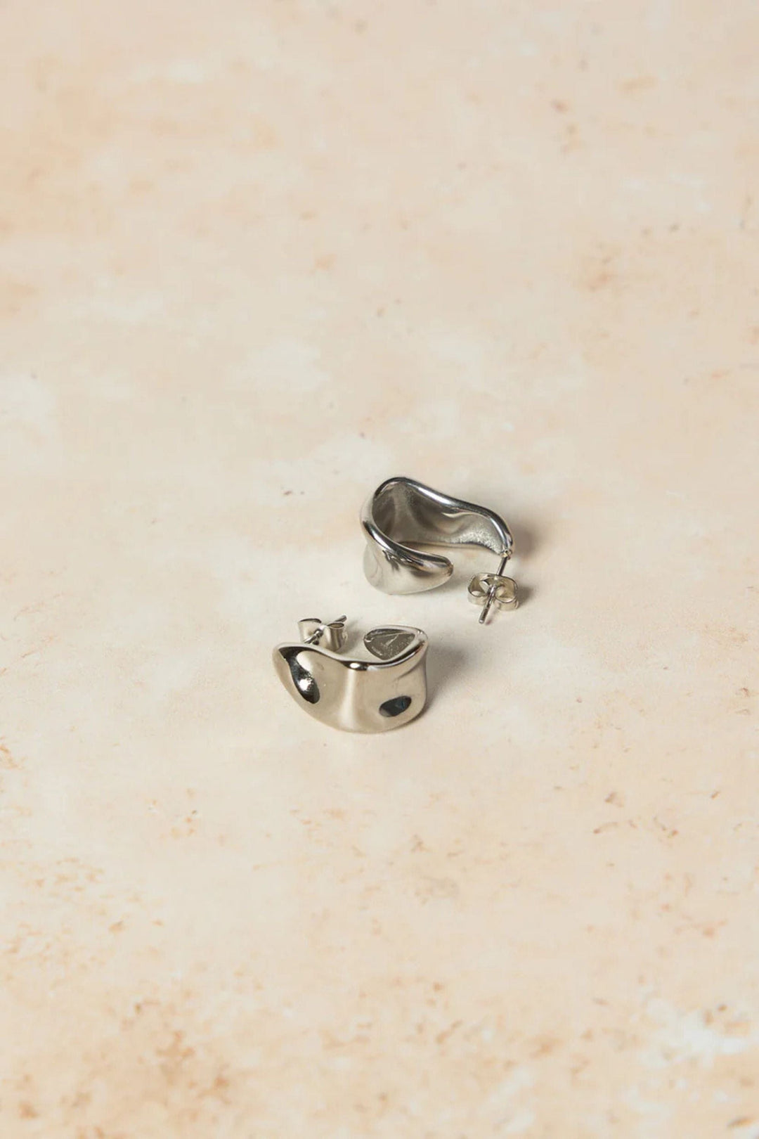 LOVE FROM LILOU JEWELLERY SILVER RENEE EARRINGS - RENEE