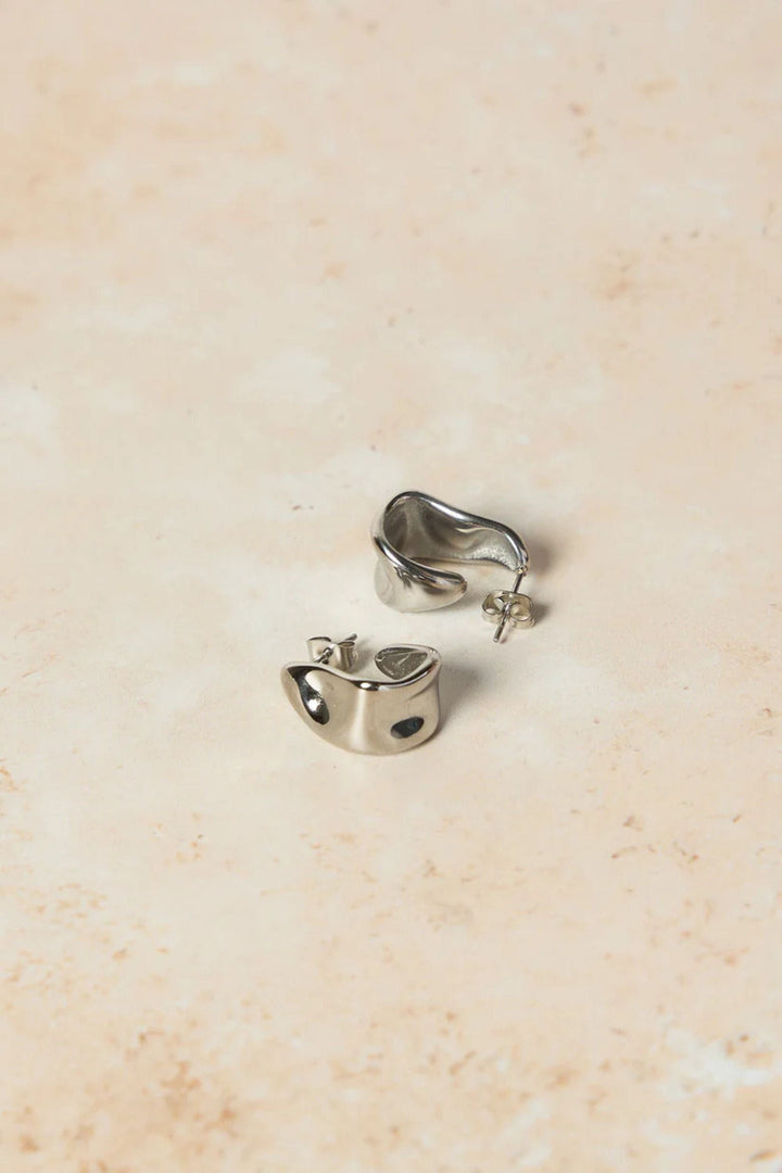 LOVE FROM LILOU JEWELLERY SILVER RENEE EARRINGS - RENEE