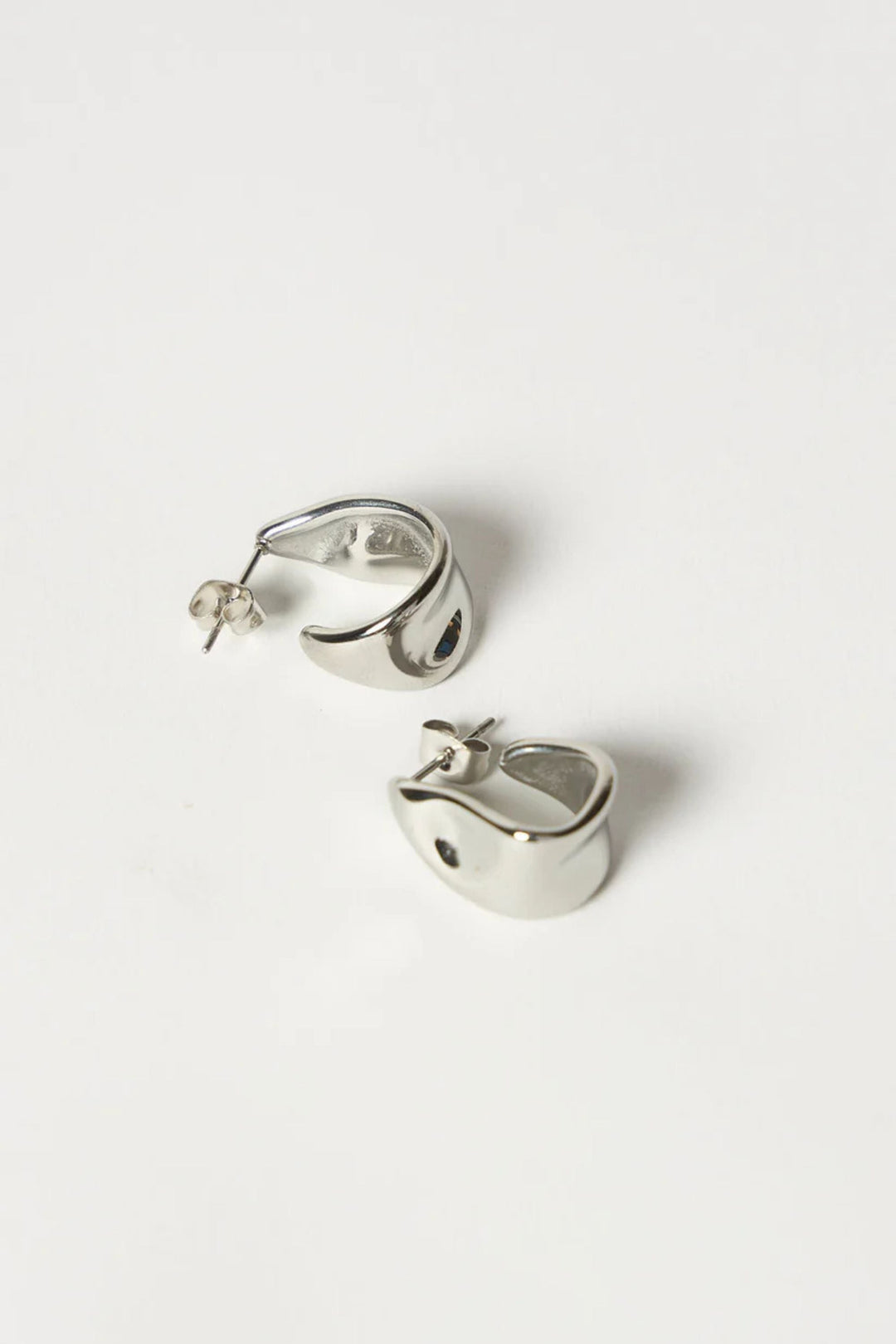 LOVE FROM LILOU JEWELLERY SILVER RENEE EARRINGS - RENEE
