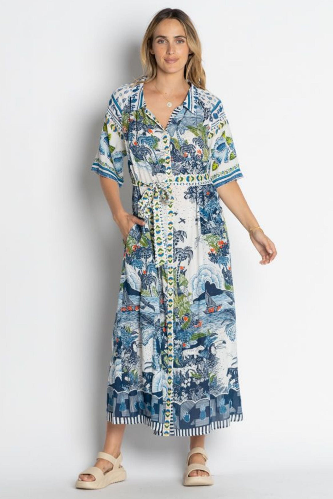 LULA LIFE DRESS DITA SHIRTDRESS