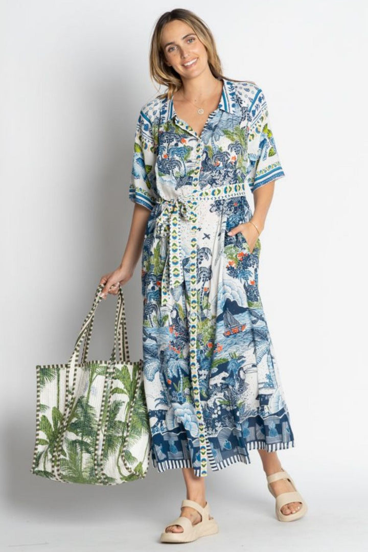 LULA LIFE DRESS DITA SHIRTDRESS