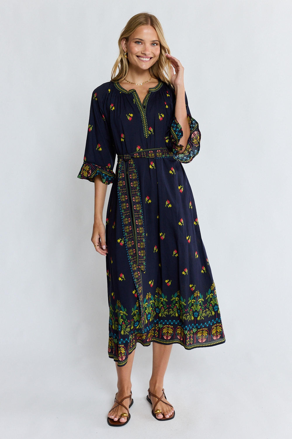 LULA LIFE DRESS EMMA MIDI
