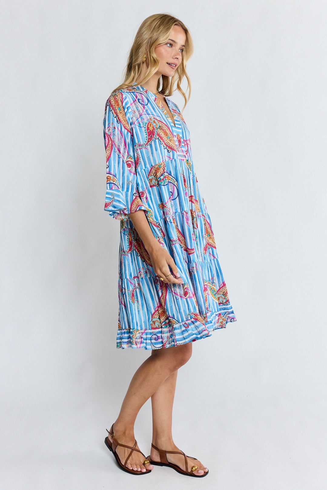 LULA LIFE DRESS HANNAH TIER DRESS