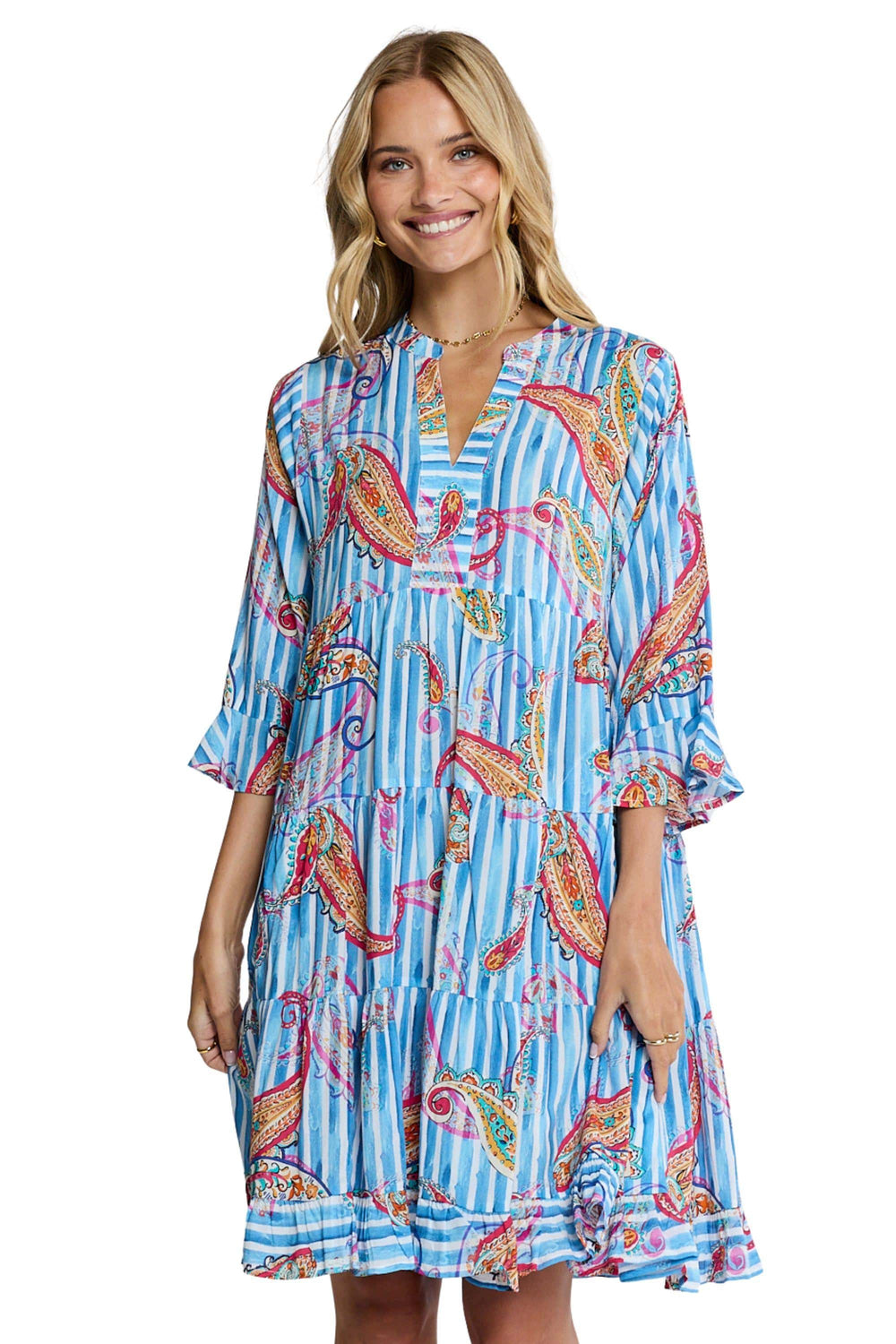 LULA LIFE DRESS HANNAH TIER DRESS