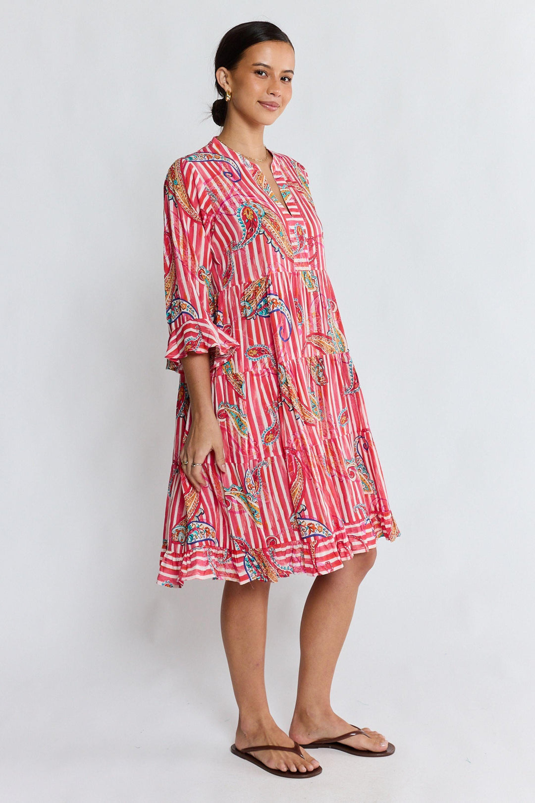 LULA LIFE DRESS HANNAH TIER DRESS