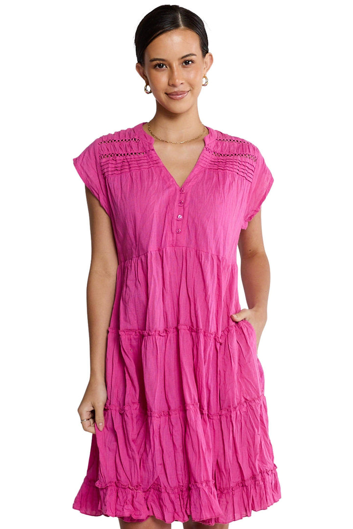 LULA LIFE DRESS LAVERNE TIER DRESS