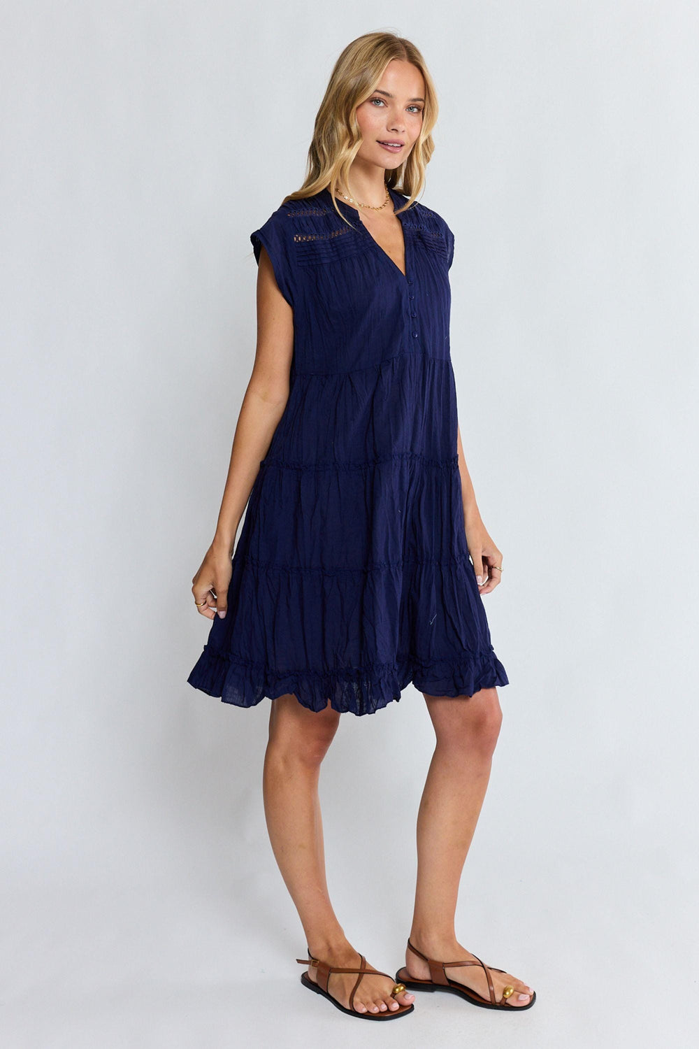 LULA LIFE DRESS LAVERNE TIER DRESS