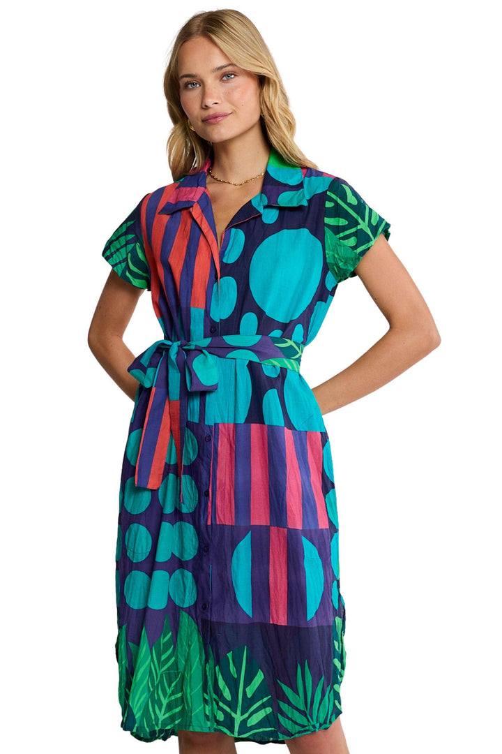 LULA LIFE DRESS RHEA SHIRTMAKER