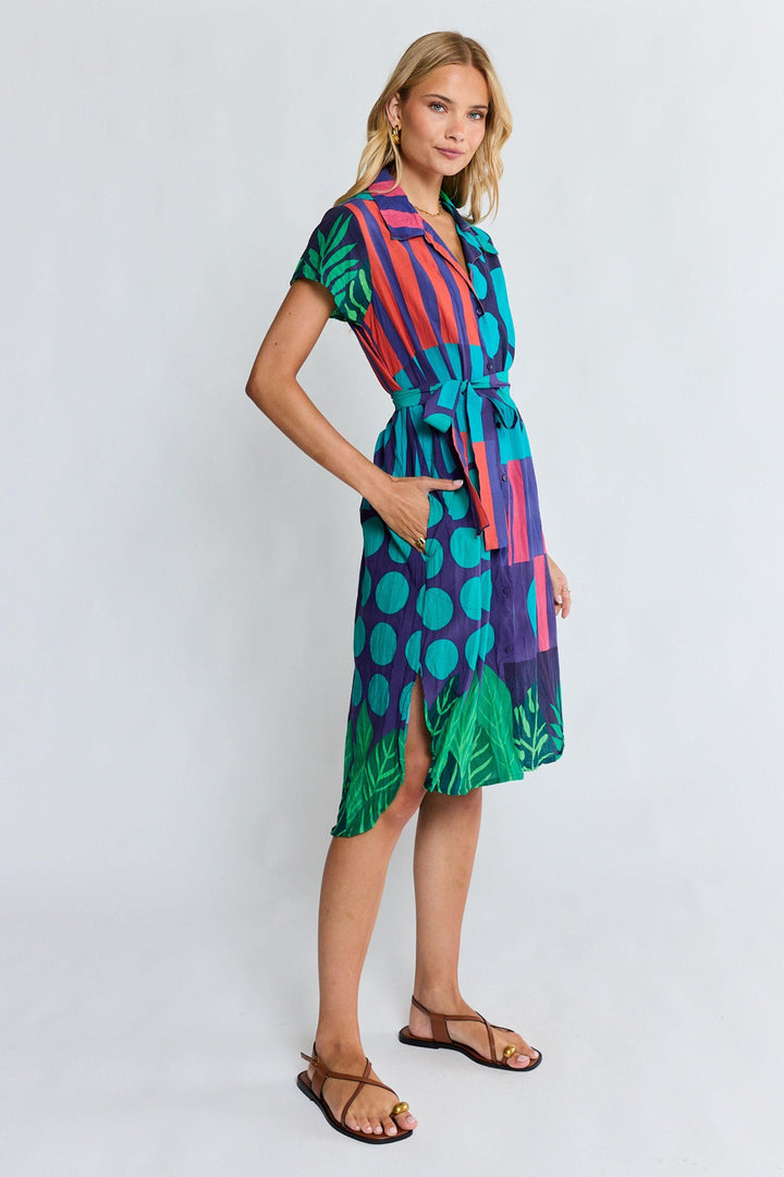 LULA LIFE DRESS RHEA SHIRTMAKER