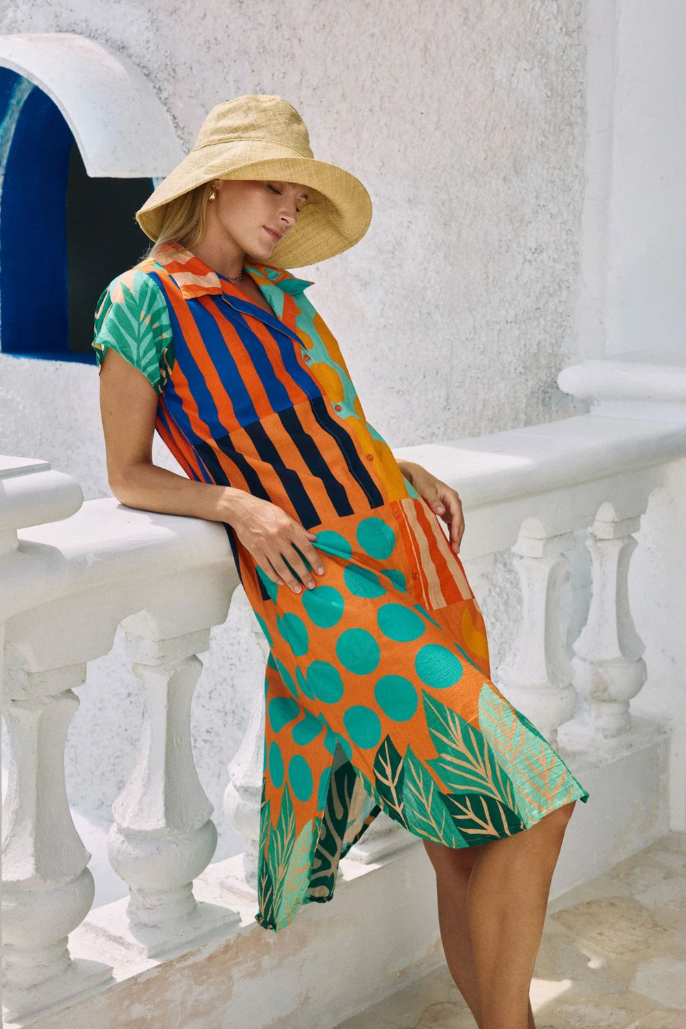 LULA LIFE DRESS RHEA SHIRTMAKER