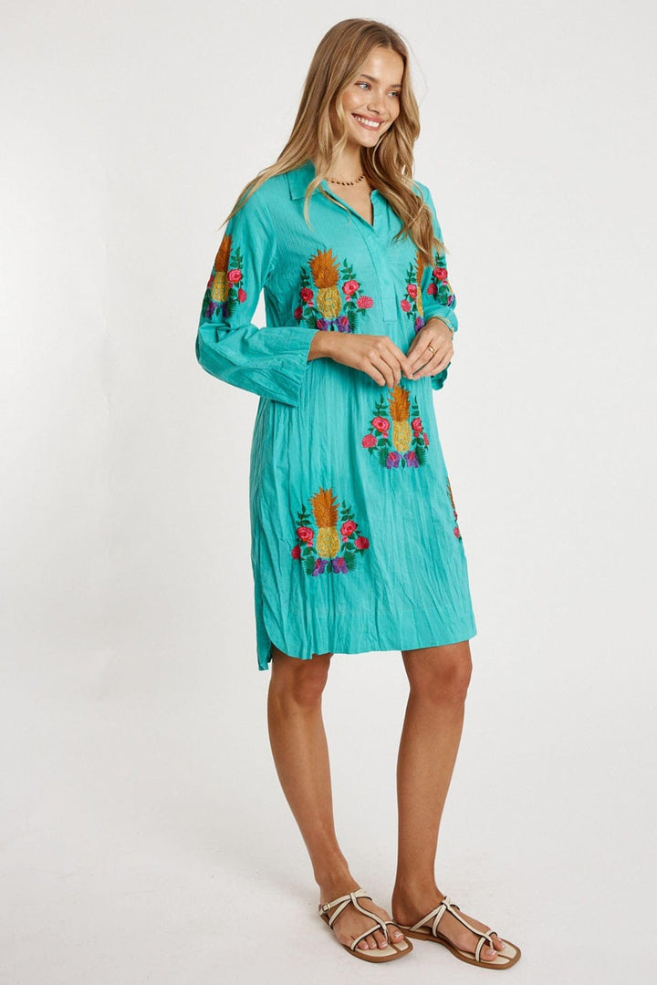 LULA LIFE DRESS TROPICANNA SHIRTMAKER
