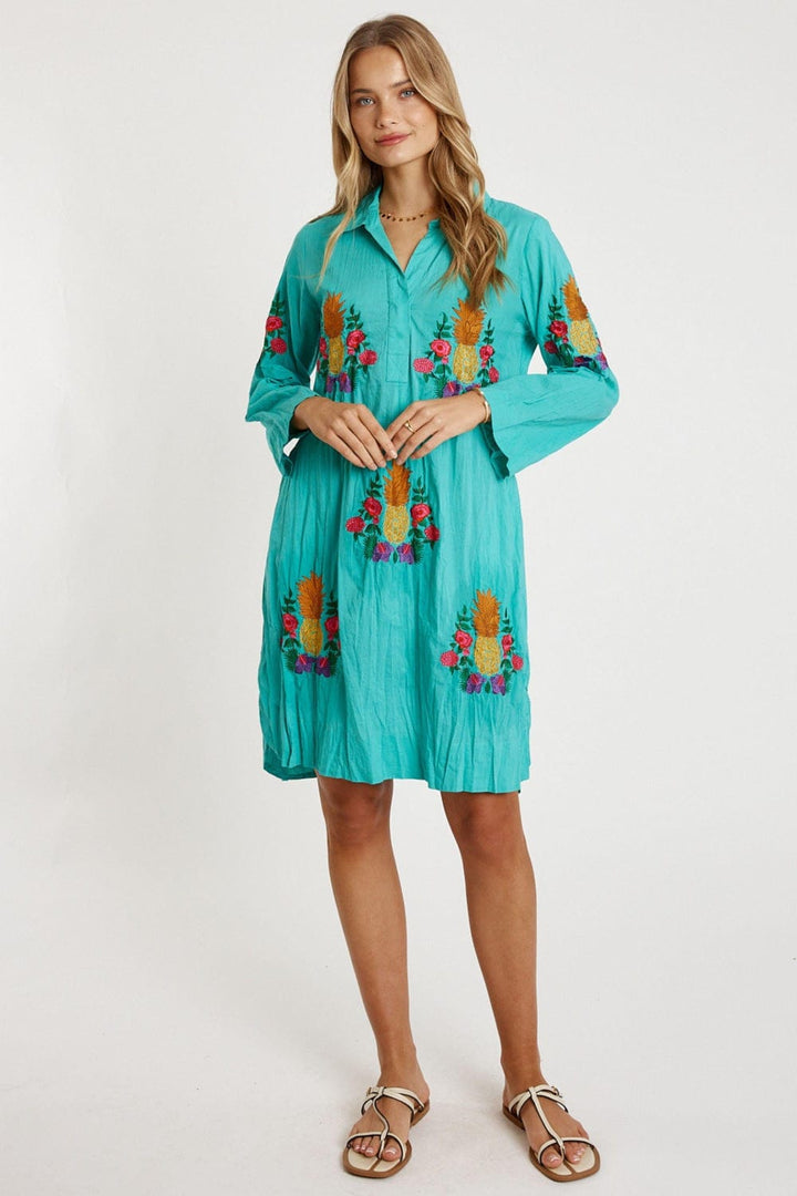 LULA LIFE DRESS TROPICANNA SHIRTMAKER