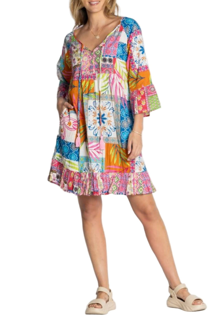 LULA LIFE DRESS XS / MELON ALINA DRESS
