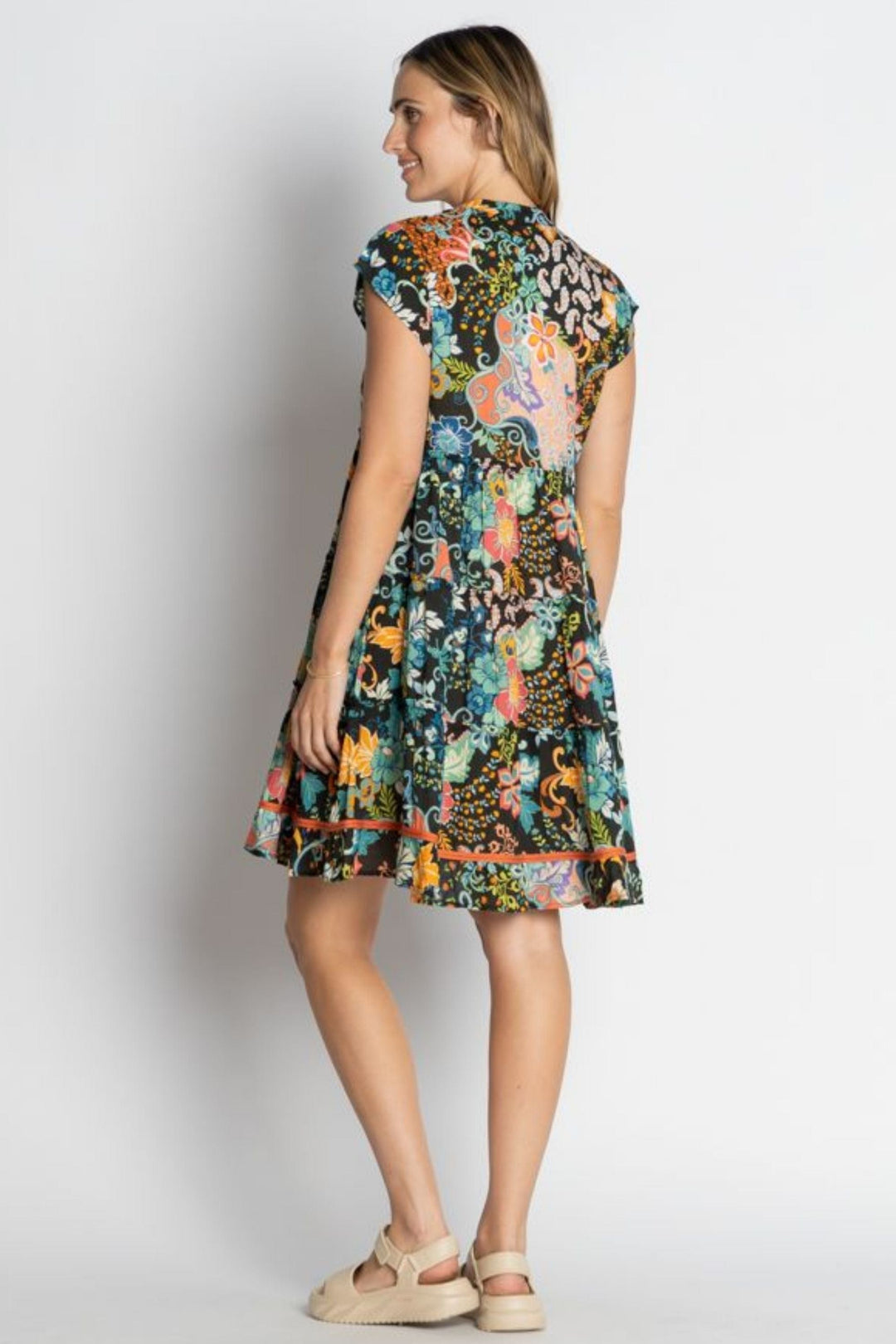 LULA LIFE DRESS YARA TIERED DRESS