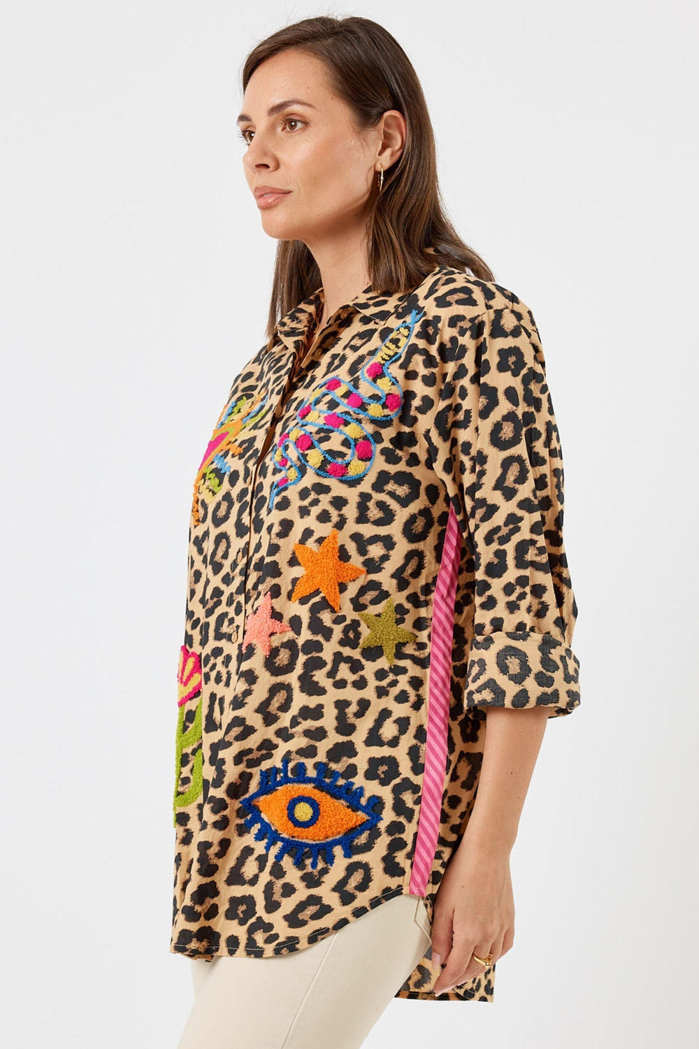LULA LIFE SHIRT AZURE SHIRT