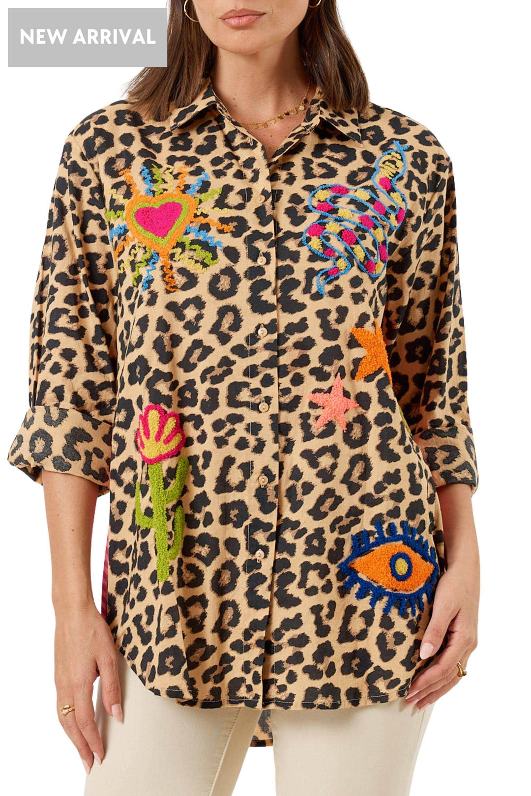 LULA LIFE SHIRT AZURE SHIRT