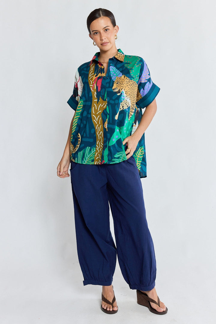 LULA LIFE SHIRT JUNGLE FEVER SHIRT