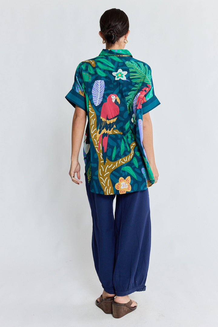 LULA LIFE SHIRT JUNGLE FEVER SHIRT