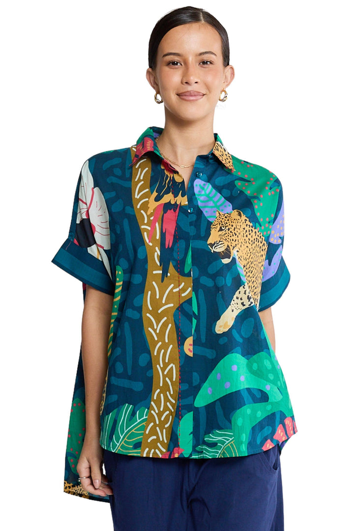 LULA LIFE SHIRT JUNGLE FEVER SHIRT