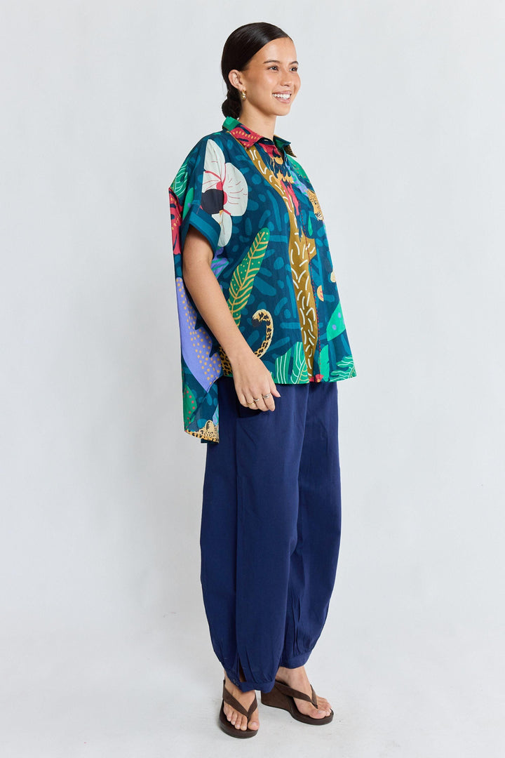 LULA LIFE SHIRT JUNGLE FEVER SHIRT