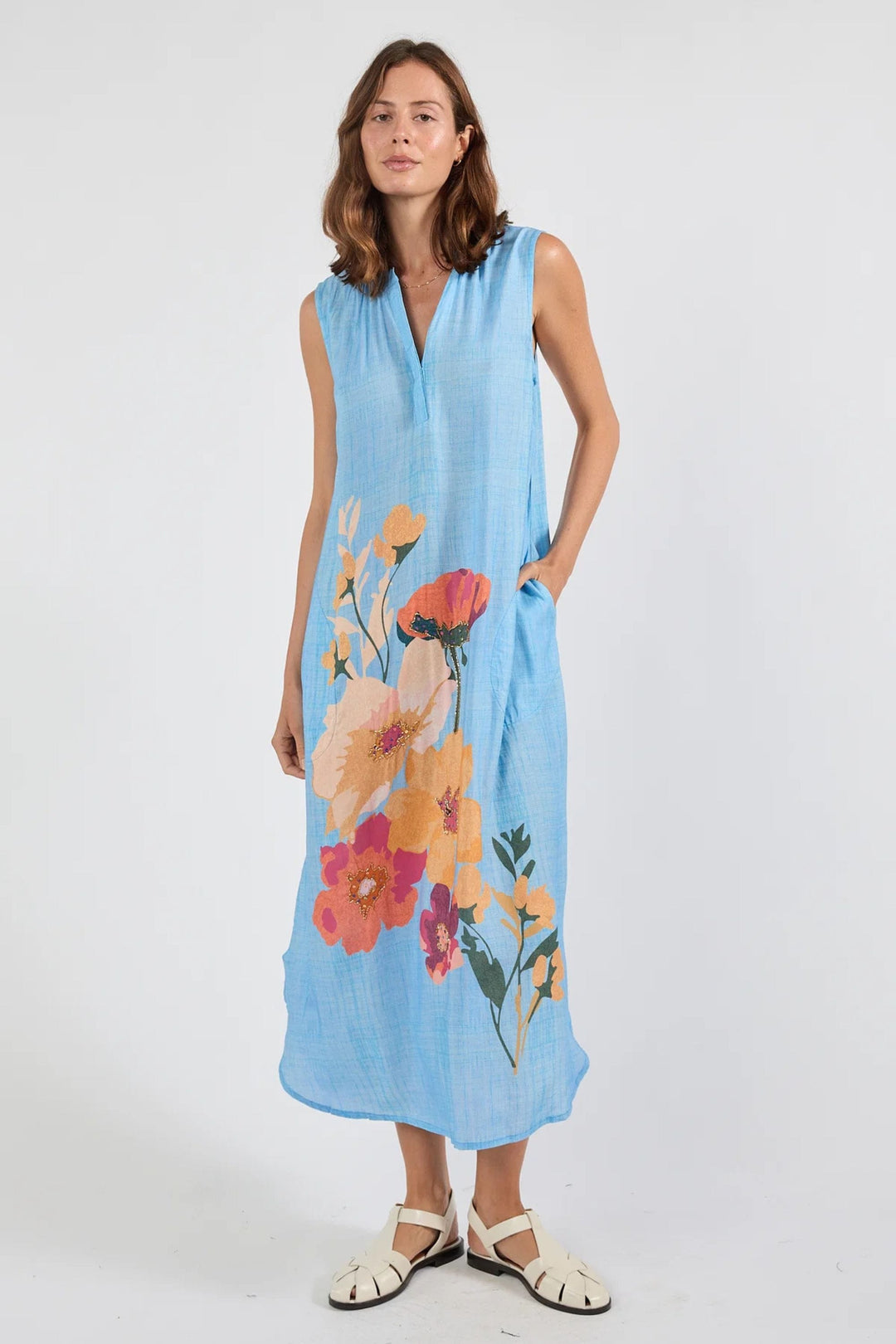 LULA SOUL DRESS HANA SLEEVELESS MAXI