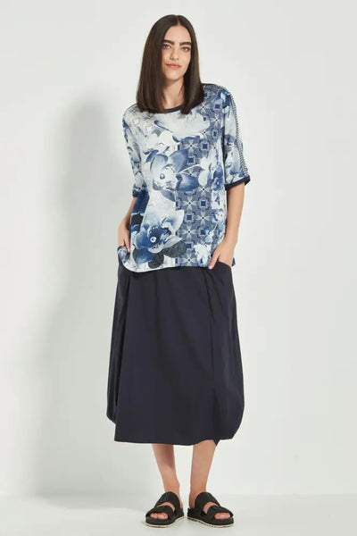 MACY TOP 9747JX XS / BLUE TOP