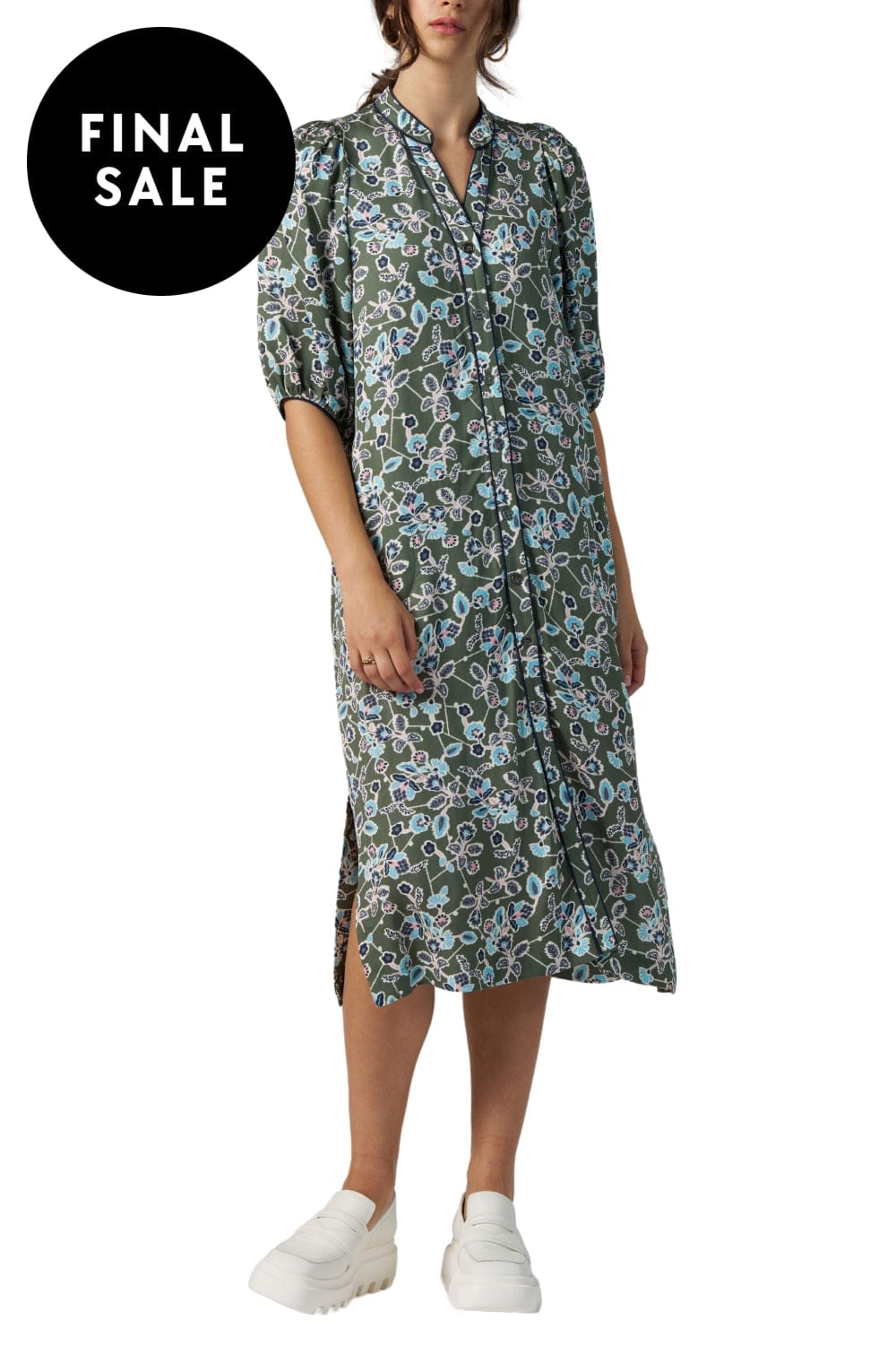 MADLY SWEETLY DRESS 8 / KHAKI PICK A PATH DRESS - MS1316