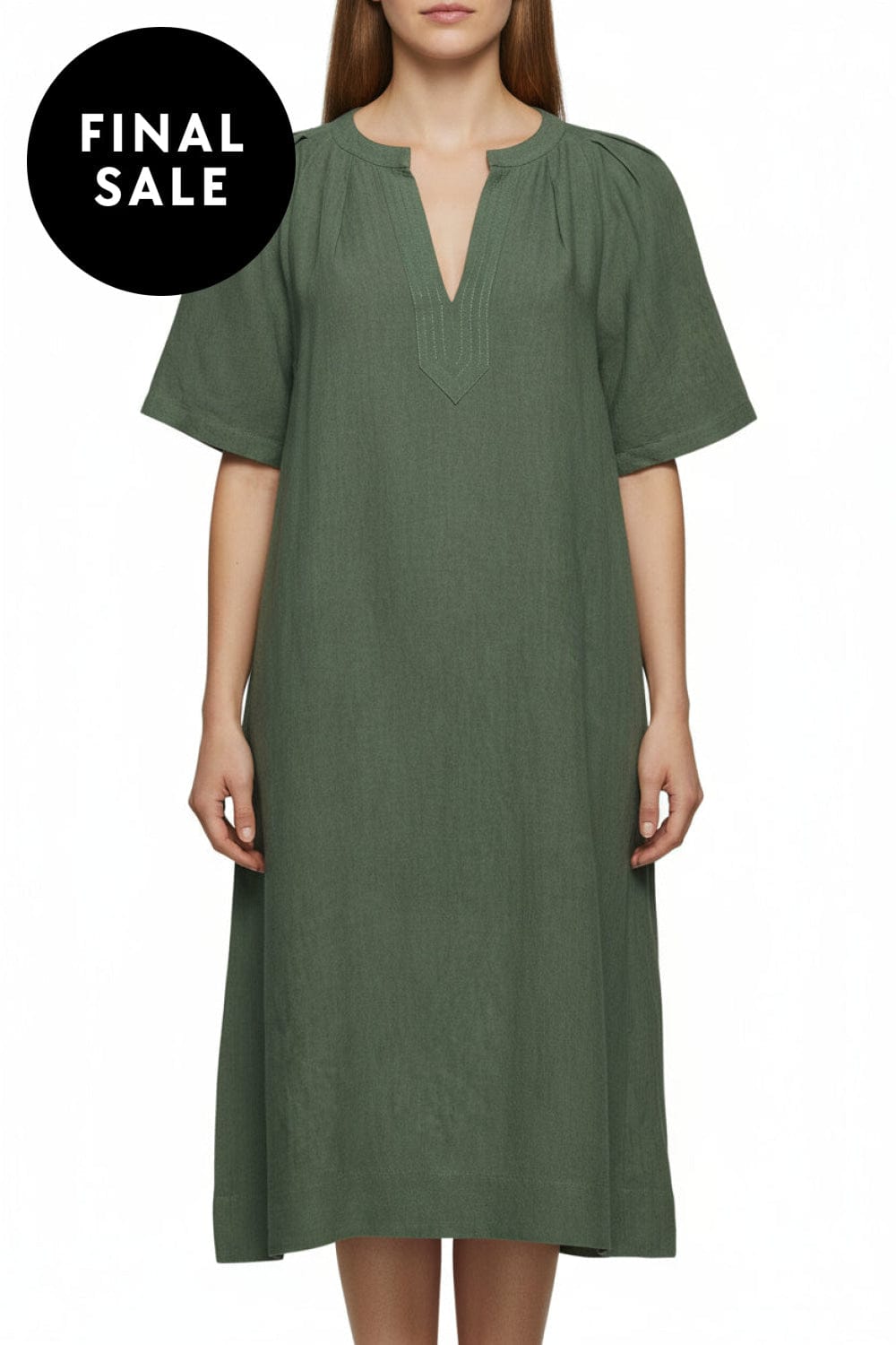 MADLY SWEETLY DRESS 8 / KHAKI SUNSHINE DRESS - MS1426
