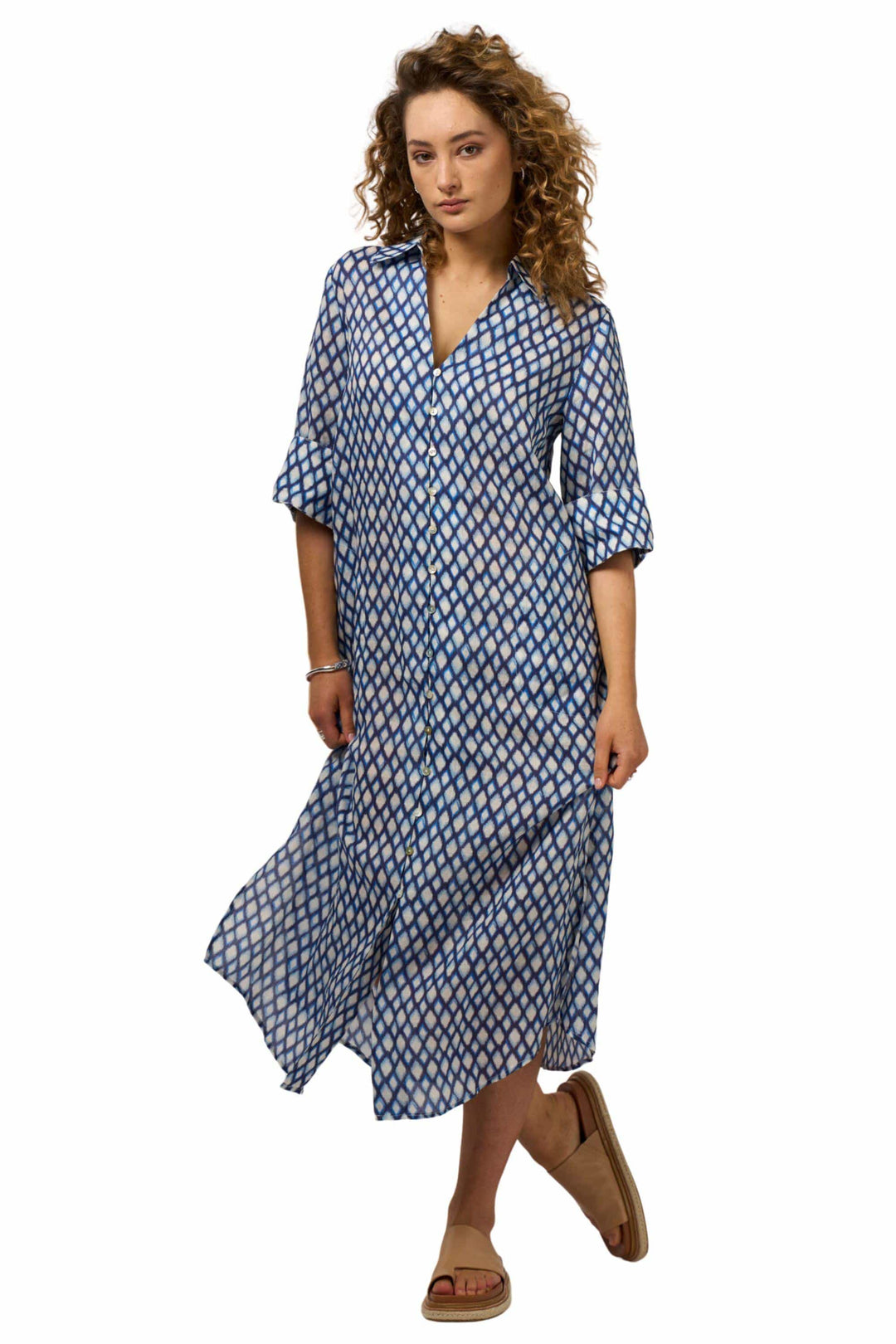 MADLY SWEETLY DRESS DOUBLE UP SHIRT DRESS - MS2028