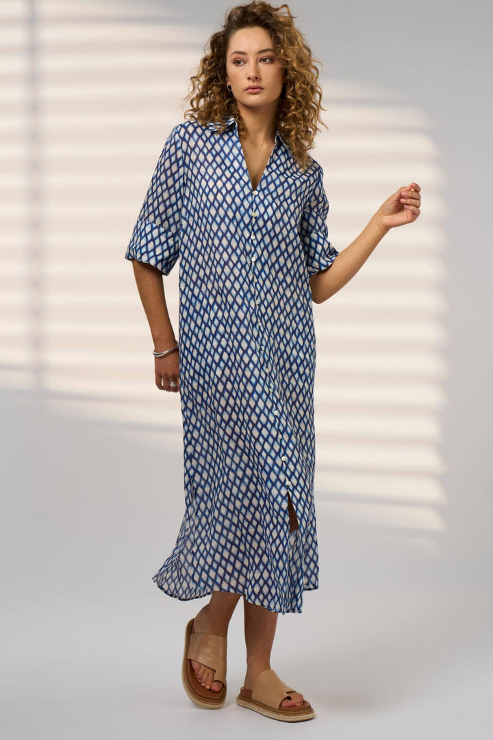 MADLY SWEETLY DRESS DOUBLE UP SHIRT DRESS - MS2028
