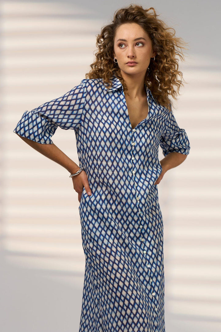 MADLY SWEETLY DRESS DOUBLE UP SHIRT DRESS - MS2028