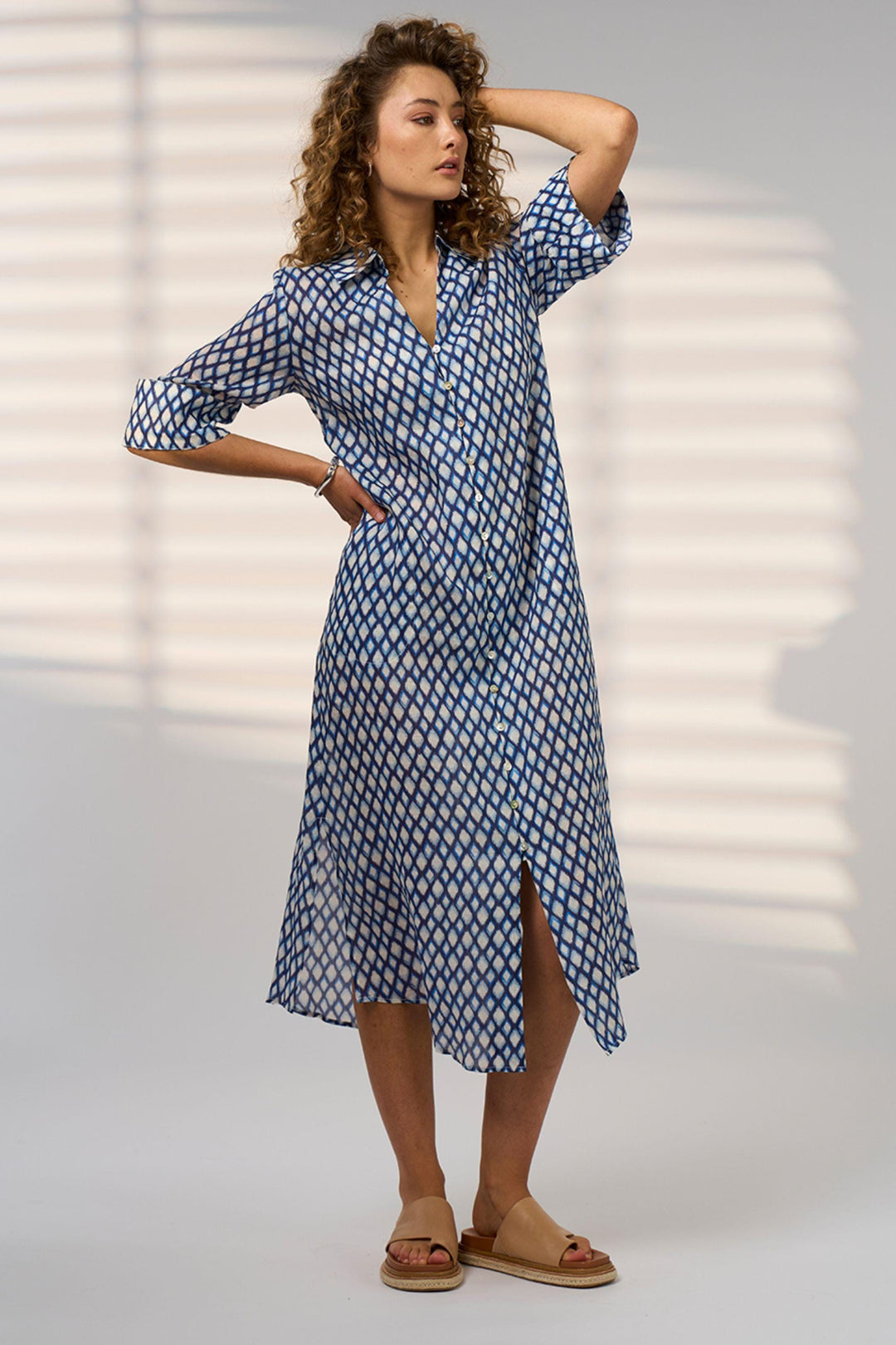 MADLY SWEETLY DRESS DOUBLE UP SHIRT DRESS - MS2028