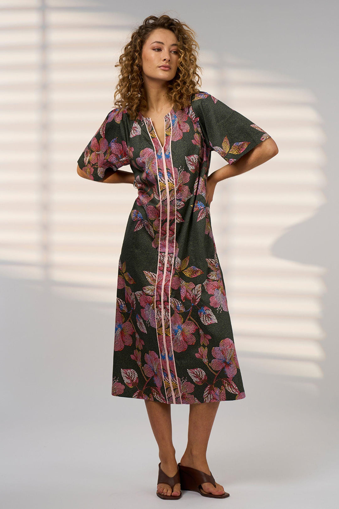 MADLY SWEETLY DRESS MOSAICA MIDI DRESS - MS2004