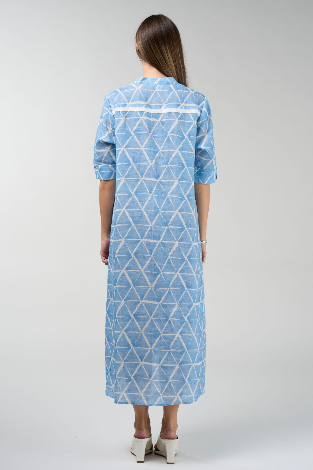 MADLY SWEETLY DRESS PRISM SHIRT DRESS - MS1910P