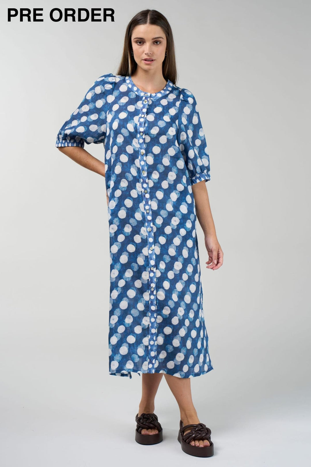 MADLY SWEETLY DRESS VISION SHIRT DRESS - MS1913