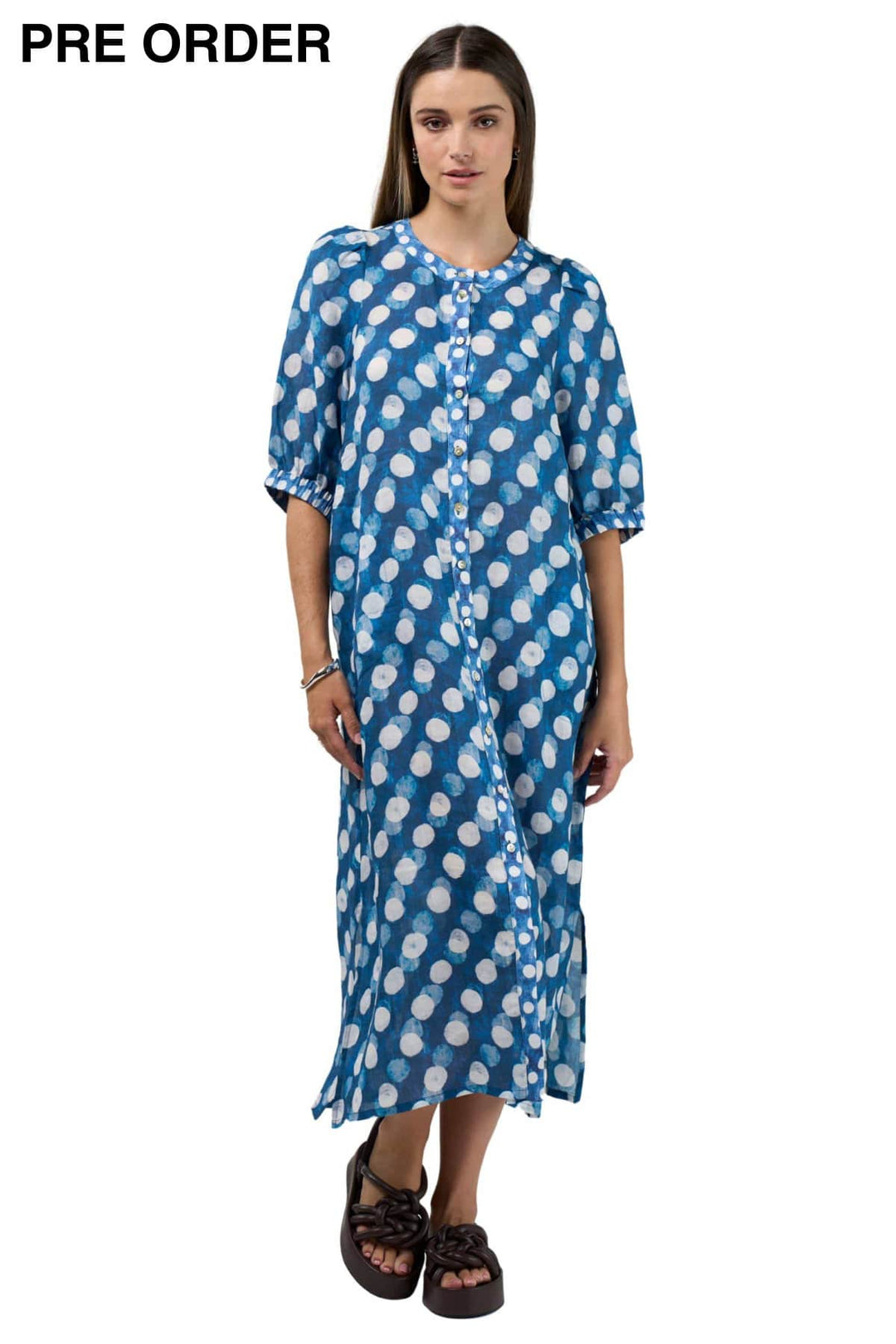 MADLY SWEETLY DRESS VISION SHIRT DRESS - MS1913