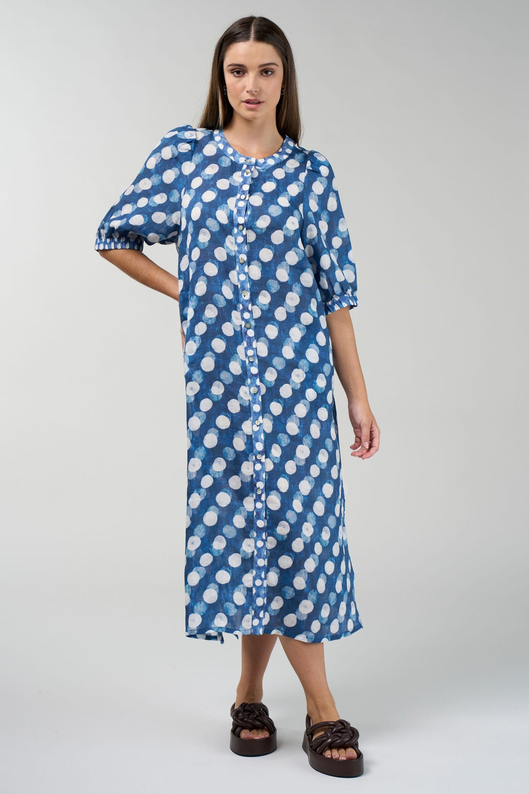 MADLY SWEETLY DRESS VISION SHIRT DRESS - MS1913