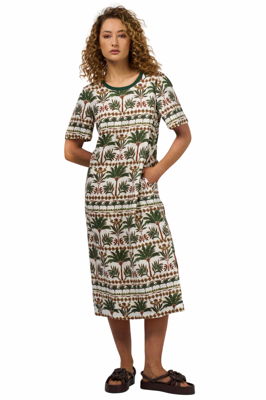 MADLY SWEETLY DRESS WANDER MIDI DRESS - MS2035W