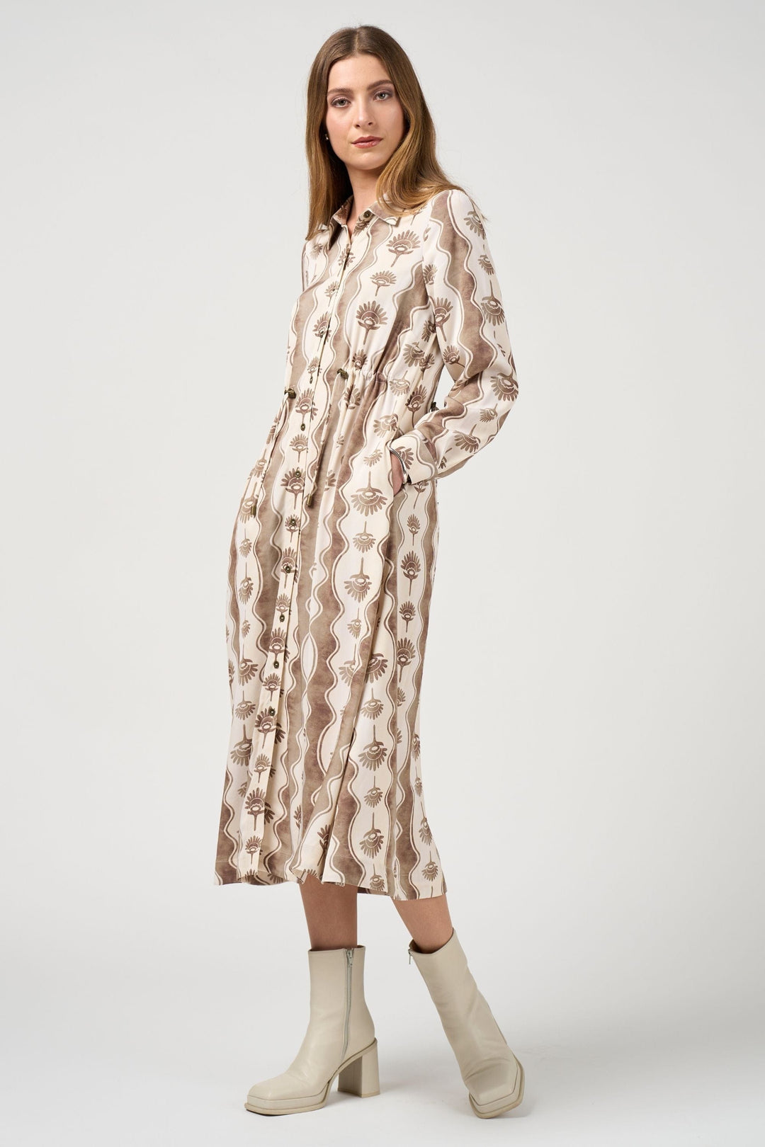 MADLY SWEETLY DRESS WAVERLY SHIRT DRESS - MS1839W