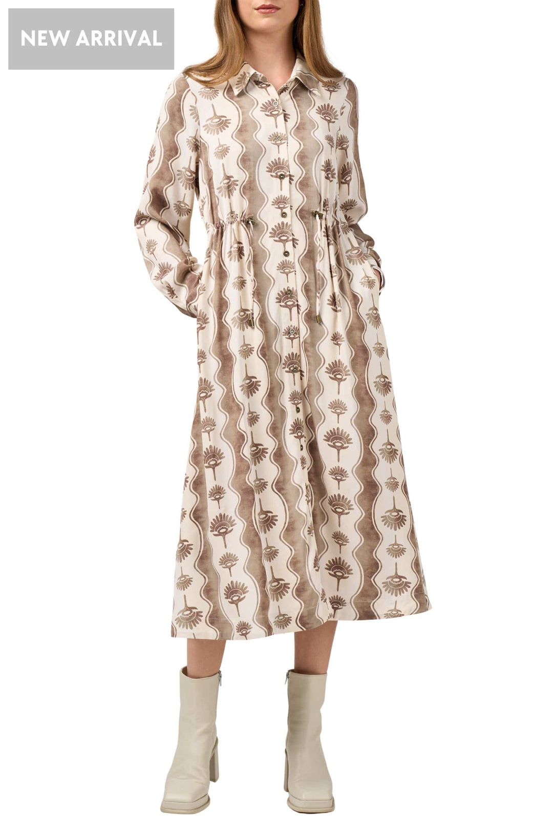 MADLY SWEETLY DRESS WAVERLY SHIRT DRESS - MS1839W