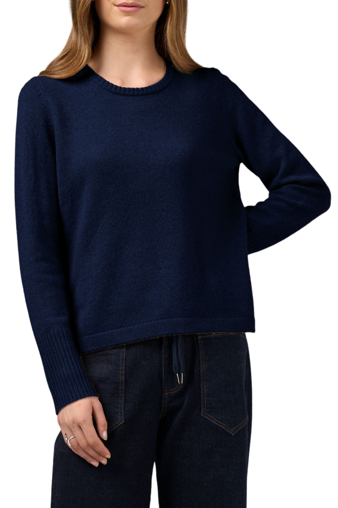 MADLY SWEETLY JUMPER XS / NAVY UNI SWEATER - MSK2620