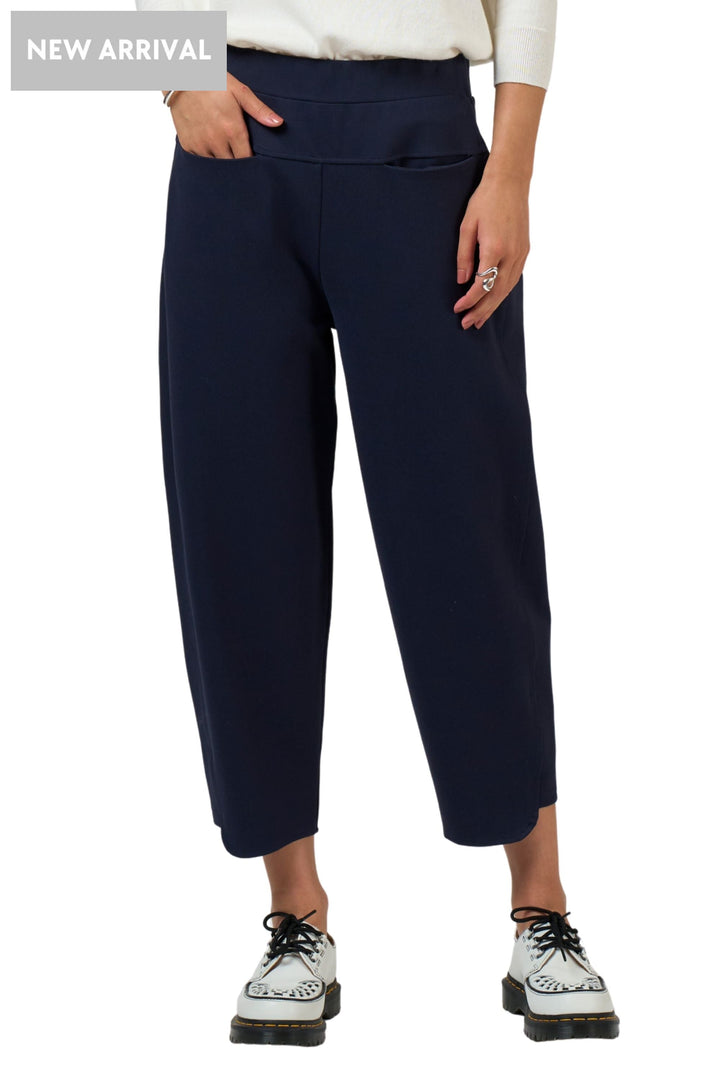 MADLY SWEETLY PANTS 8 / NAVY LEDGE PANT - MS1859