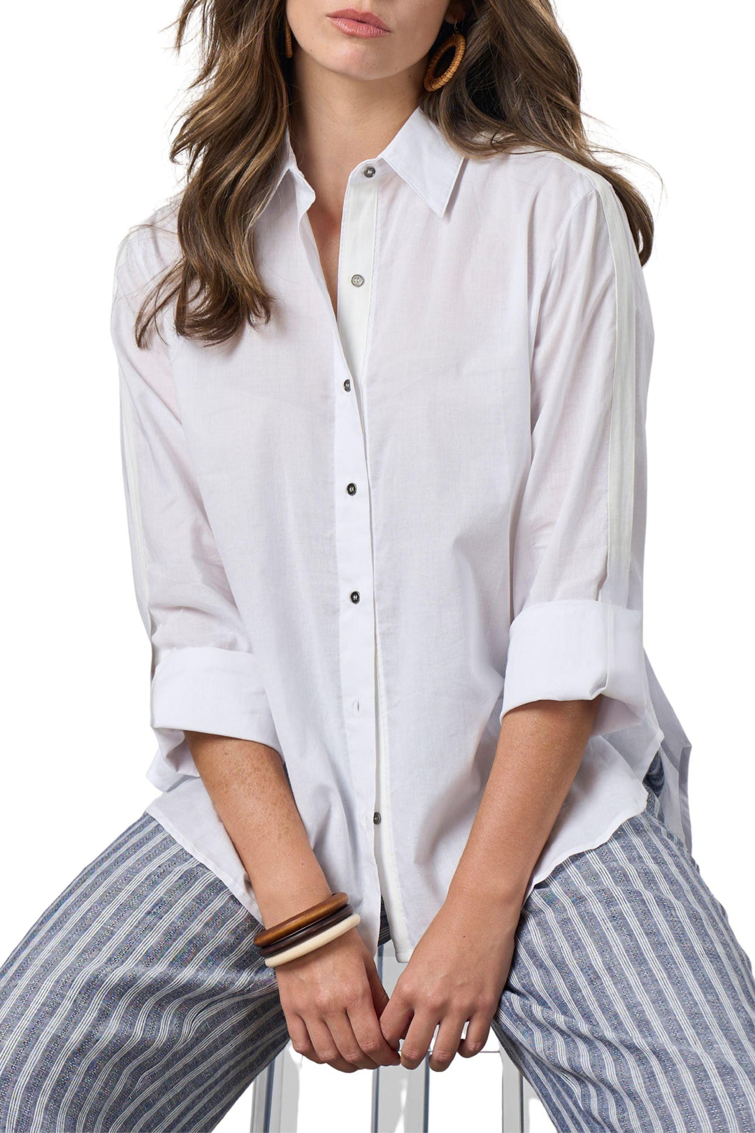 MADLY SWEETLY SHIRT BREEZE SHIRT - MS1717PL